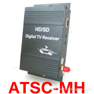 4 Video Output Mobile Digital TV Tuner Car ATSC-M/H for USA